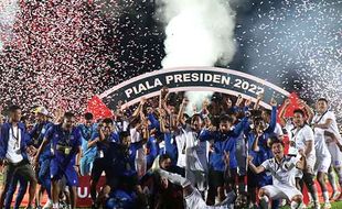 Menang Agregat Gol Atas Borneo FC, Arema FC Juara Piala Presiden 2022