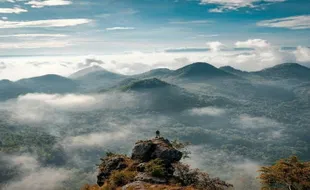 Sempat Viral karena Pemandangan Indahnya, Segini Tinggi Bukit Cumbri Wonogiri