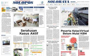 Solopos Hari Ini: Seratusan Kasus Aktif