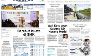 Solopos Hari Ini: Berebut Kuota di SMK