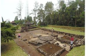 Candi Cetho Alami Kerusakan di Sejumlah Bagian