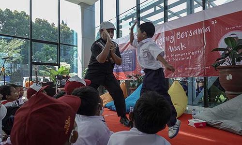 Sambut Hari Anak, Daop 5 Purwokerto Gelar Mendongeng Bersama di Stasiun