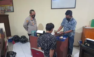 Kepergok, Maling Kotak Infak Masjid Ngringo Karanganyar Dihajar Warga