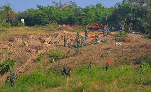 Ini Penampakan Lokasi Jatuhnya Pesawat Tempur Latih T-50i di Blora