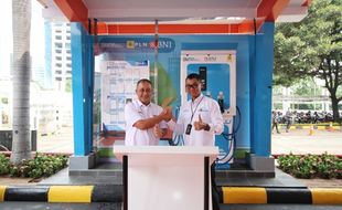 Jadi Pioneer, BNI Pasang Dua SPKLU Skema Partnership