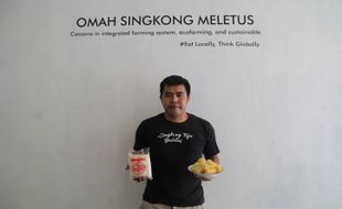 Singkong Keju Meletus, Kuliner Khas Jatinom Terinsipirasi dari Merapi