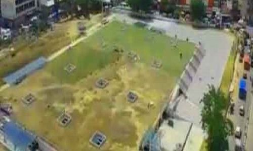 Bakal Dipasang Rumput Sintetis, Alun-Alun Semarang Terlarang untuk PKL