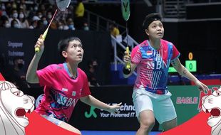 Mantap, Apriyani/Siti Fadia Lolos ke Final Singapore Open 2022