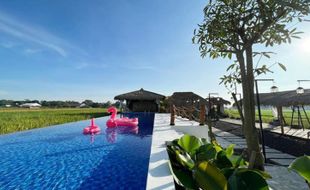 Candramaya Pool and Resort Dalangan Klaten, Kental dengan Nuansa Bali