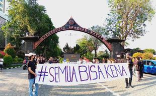 Demo, Aliansi BEM UNS Solo Soroti Pasal-Pasal Bias di RKUHP