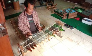 Gamelan Kaca di Festival Jenang Katul Karangpandan Karanganyar