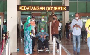 Sempat Tertahan di Medan, 2 Orang Haji Sragen Akhirnya Bisa Pulang