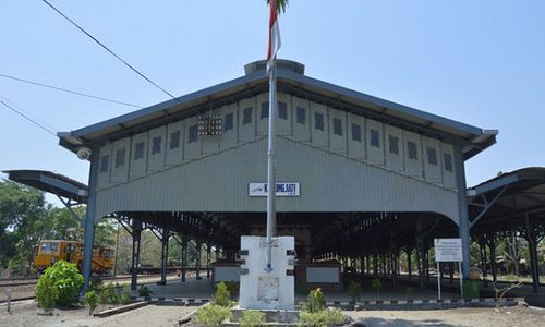 Kecamatan Tersepi di Grobogan Punya Stasiun Kereta Api Tertua