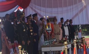 Di Semarang, Jokowi Sebut Tindakan Polri Belum 100% Presisi