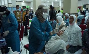 Jemaah Haji Debarkasi Solo Tes Antigen Acak: Alhamdulillah Negatif