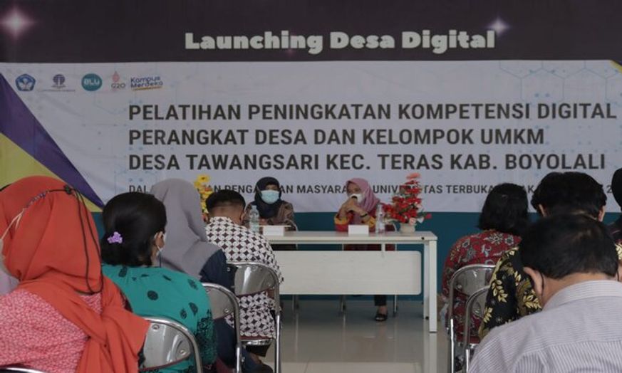 UT Surakarta Pelatihan Digital di Tawangsari Boyolali, Ini Hasilnya