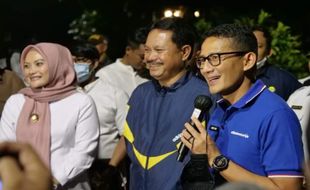 Kunjungi Kota Madiun, Begini Reaksi Menparekraf Sandiaga Uno