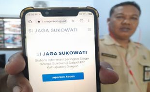 Satpol PP Sragen Miliki Aplikasi Anyar Aduan Kebakaran