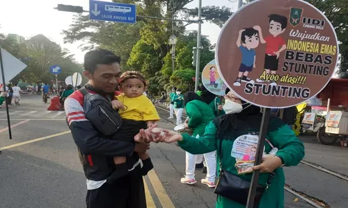 Bulan Bakti IIDI, Bagikan 1.000 Telur untuk Anak-Anak di CFD