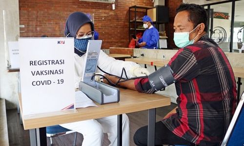 Wajib Booster, KAI Sediakan Vaksinasi Gratis, Ini Lokasinya di Jateng