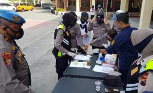 66 Polwan Polres Grobogan Menjalani Tes Urine, Ada Apa Ini?