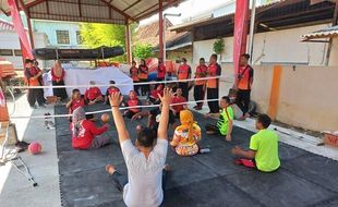 Gayeng, Lomba Agustusan BPBD Grobogan Bareng Penyandang Disabilitas