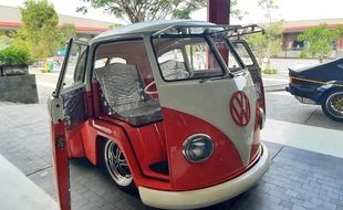 Modifikasi Mobil Perkawinan Dua VW, Juara di HotWheels Legends Indonesia