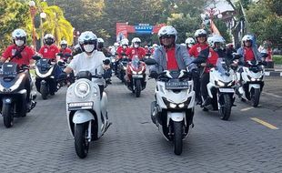 Motoran Bareng di UGM, 3 Menteri Kampanyekan Keselamatan Jalan