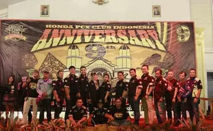 Kemeriahan Anniversary ke-9 Honda PCX Community Indonesia Chapter Semarang