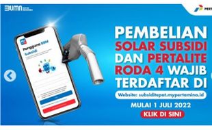 Cara Daftar Subsidi Tepat MyPertamina, Berikut Tahapannya