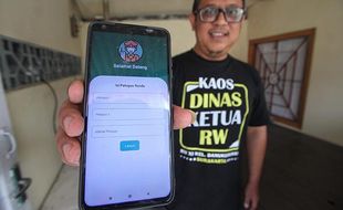 Keren! Ini Aplikasi e-Ronda Bikinan Ketua RW di Serengan Solo