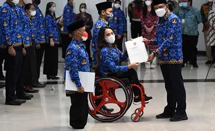 Kemenpora Angkat 193 Atlet Jadi PNS, 57 di Antaranya Atlet Disabilitas