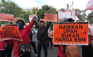 Besok, Buruh Gelar Demo di Kantor Gubernur Jateng Tolak Kenaikan Harga BBM