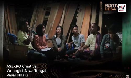 Jos! Film Pasar Ndalu Wonogiri Masuk Pilihan Terfavorit di Festival Desa 2022