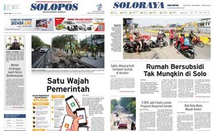 Solopos Hari Ini: Satu Wajah Satu Pemerintah