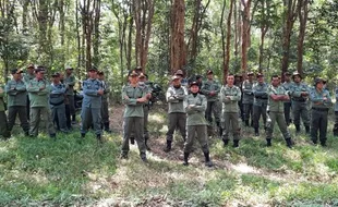 Patroli Gabungan di Hutan Wonogiri, Ini yang Dilakukan Perhutani