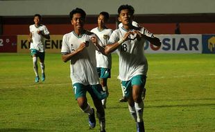 Sangar! Timnas U-16 Indonesia Hajar Singapura 9 Gol Tanpa Balas