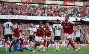 Sikat Fulham 2-1, Arsenal Ciptakan Quattrick