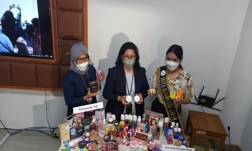 9 Salon Kecantikan di Jateng Produksi Kosmetik Berbahan Pewarna Tekstil