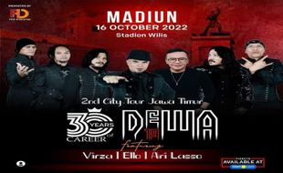 Wali Kota Madiun Batasi Penonton Konser Dewa 19 di Stadion Wilis