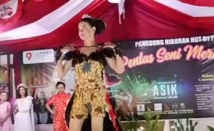 Demam Citayam Fashion Week, Desa di Jambu Semarang Ini Gelar Fashion Show