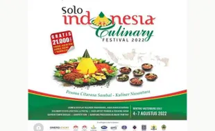 Selain Tengkleng, 20.000 Porsi Sambal Menanti di Festival Kuliner Solo