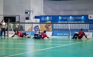 Beri Perlawanan Sengit Thailand, Tim Goalball Indonesia Raih Perak APG