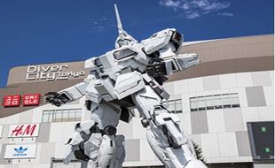 Keistimewaan Patung Gundam di Odaiba yang Dikunjungi Ariel Noah