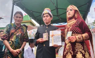 Uniknya Nikah Massal Jogja, Bertema Perjuangan & Mas Kawin Buku Sejarah