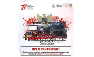 Warga Solo Mau Ikut Pawai Pembangunan 2022? Buruan Daftar di Link Ini