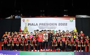 Mantap! Atlet Muda PB Djarum Bawa Jateng Juara Piala Presiden 2022