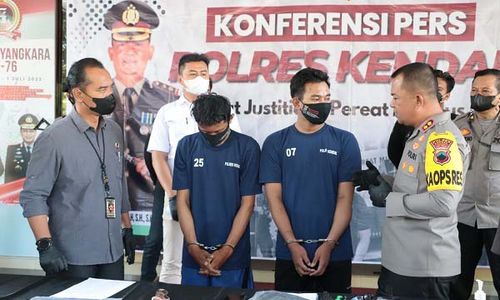 Diringkus! 2 Pelaku Pengeroyokan & Pembunuhan di Kaliwungu Kendal