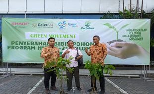 Green Movement Dukung Adiwiyata di SMP IT Nur Hasan Boyolali