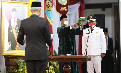 Resmi! Kepala Dishub Jateng Dilantik Jadi Pj Bupati Pati